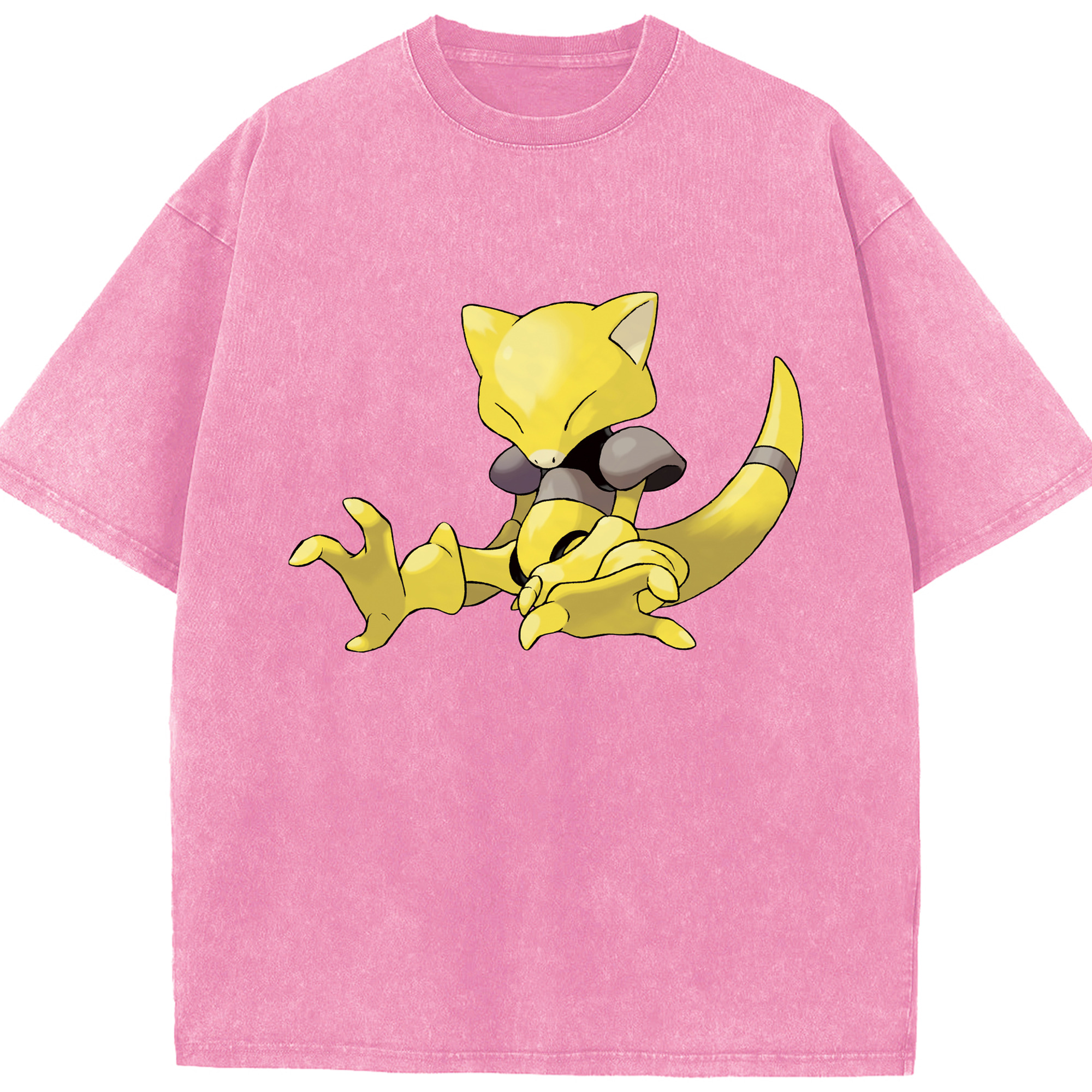 （画像用） ポケットモンスター Pokémon 綿100% ヴィンテージ風 半袖Tシャツ（フロントプリント）